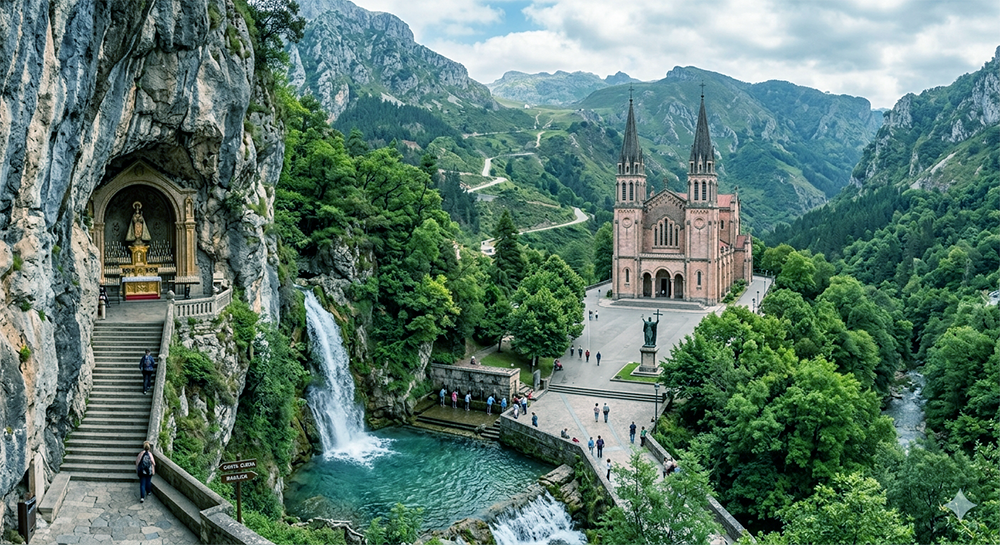 Santuario de la virgen de Covadonga