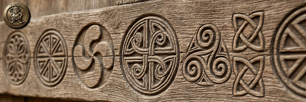 Simbolos de origen celta en las paneras y horreos Asturianos