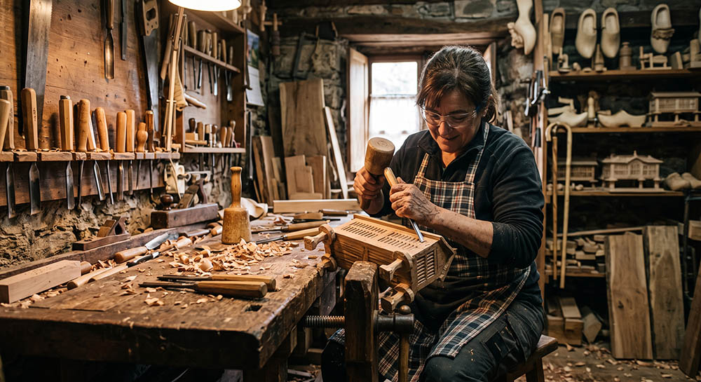 Talla Tradicional en Madera en Asturias